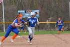 Softball vs Coast Guard  Wheaton College Softball vs Coast Guard Academy. - Photo by Keith Nordstrom : Wheaton, Softball, USCGA, NEWMAC